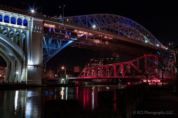 Bridge in Cleveland West Bank
